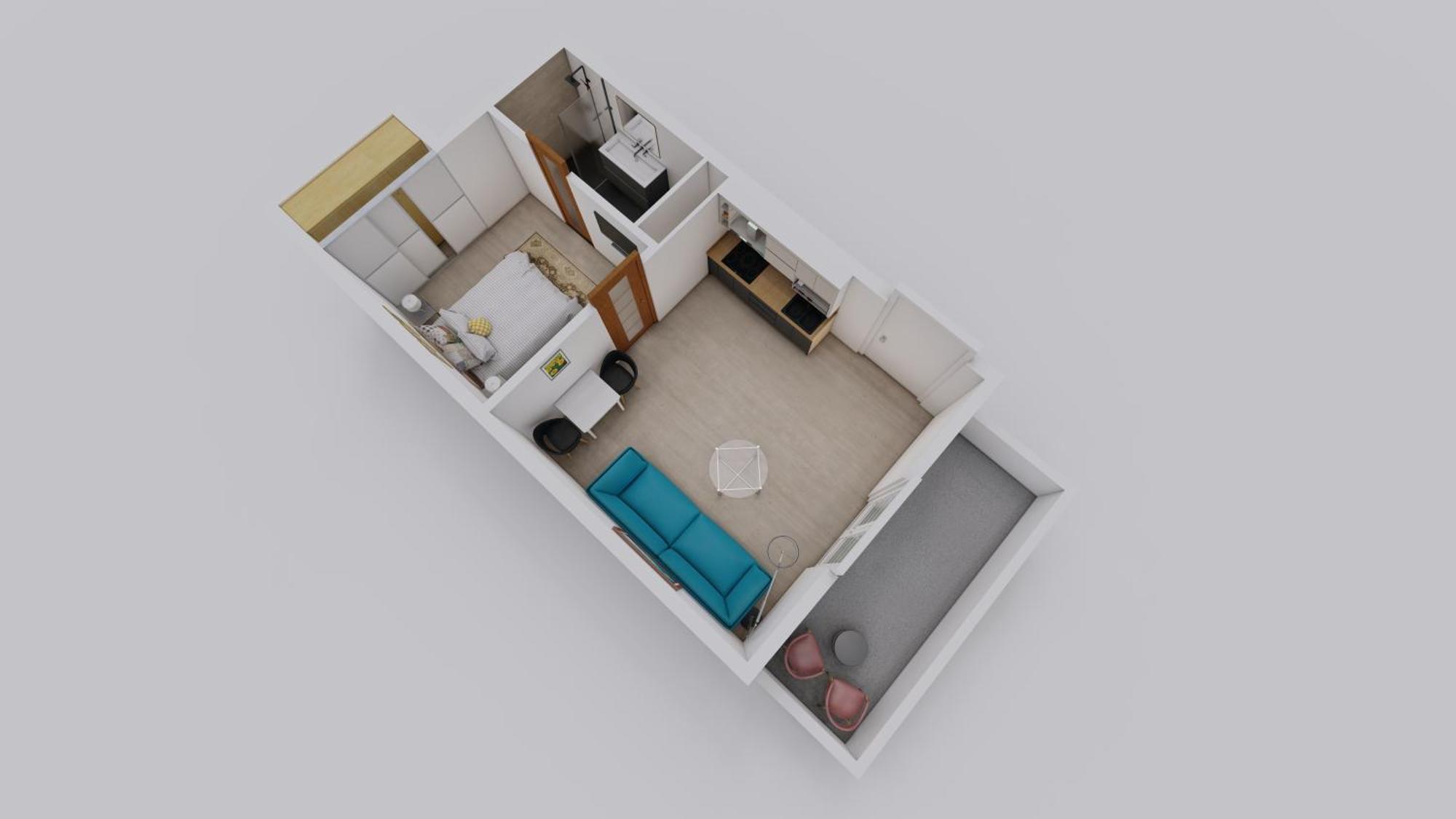 Appartement Mignon, T1 Bis Cosy & Calme, Neuf, Parking, Balcon à Gerde Extérieur photo