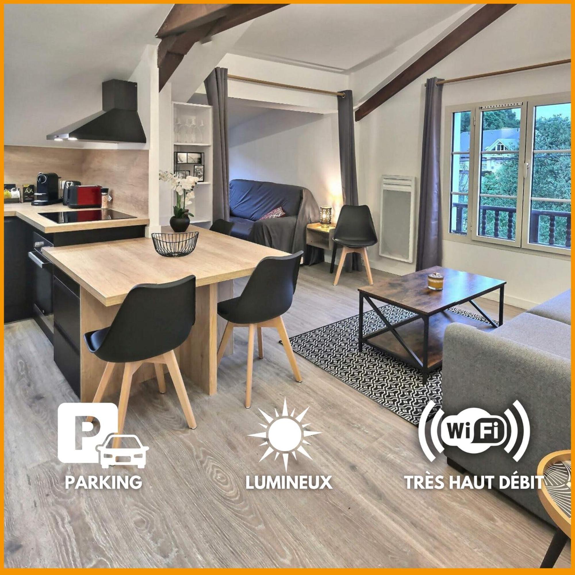 Appartement Mignon, T1 Bis Cosy & Calme, Neuf, Parking, Balcon à Gerde Extérieur photo